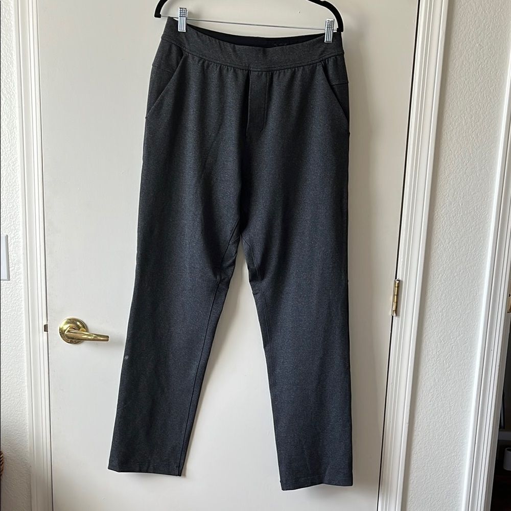 Lululemon Athletica Discipline Pants Size L  Gently used Heathered Dark Gray